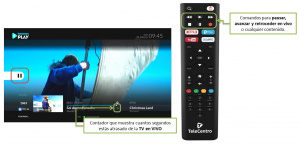 Pausar en vivo con tu deco Smart