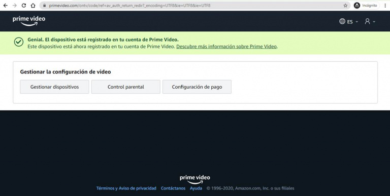 Amazon Prime Video en Telecentro Telecentro Ayuda